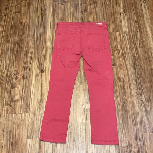 Pilcro and the Letterpress women’s 28 6 jeans pants pink skinny mid rise ankle - Picture 5 of 9